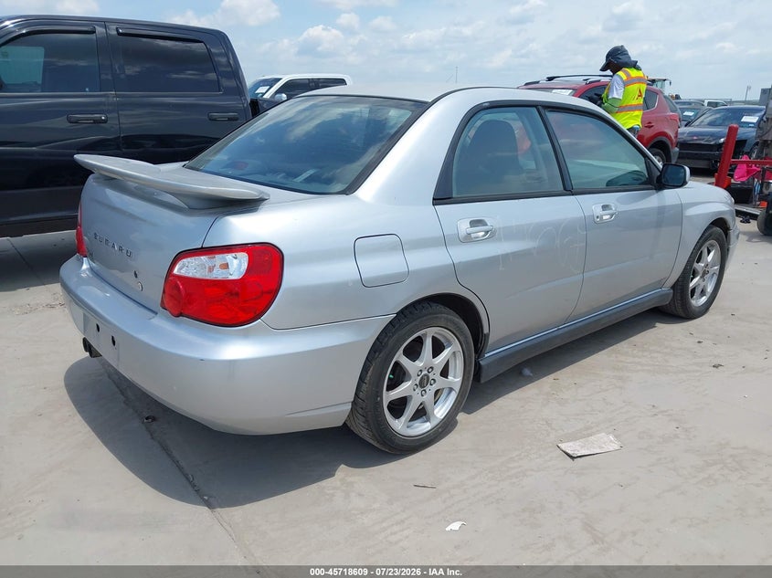 2004 Subaru Impreza VIN JF1GD29674G523850 IAAI salvage auction — HAIL, Original (Texas), sold $1,050 on 2026-07-28 (photo 4)