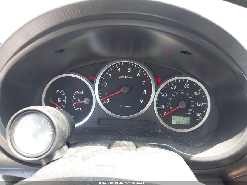 2004 Subaru Impreza VIN JF1GD29674G523850 IAAI salvage auction — HAIL, Original (Texas), sold $1,050 on 2026-07-28 (photo 7)