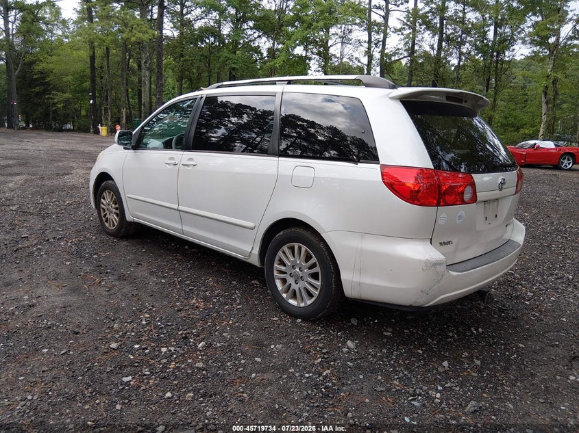 2008 Toyota Sienna VIN 5TDZK22C58S217041 IAAI salvage auction — NORMAL WEAR, Clear (Virginia), sold $500 on 2026-07-28 (photo 3)