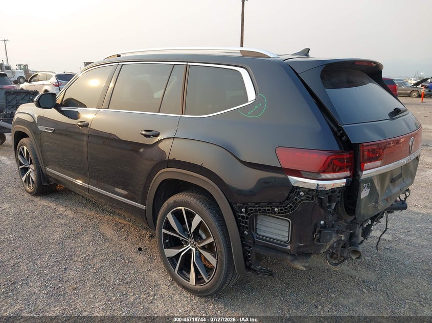 2025 Volkswagen Atlas VIN 1V2FR2CA5SC508982 IAAI salvage auction — REAR END, Salvage (Montana), sold $18,175 on 2026-09-09 (photo 3)