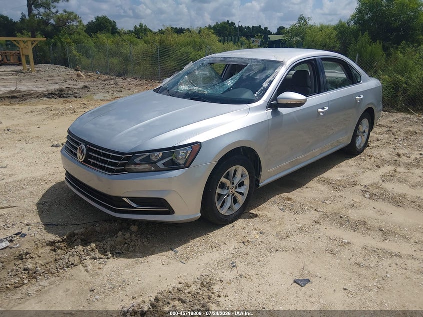 2017 Volkswagen Passat VIN 1VWAT7A3XHC050957 IAAI salvage auction — NORMAL WEAR, Clear (Florida), sold $1,950 on 2026-08-21 (photo 2)