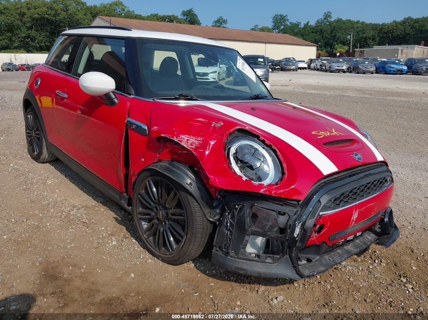 2023 Mini Hard top VIN WMW53DH04P2S64861 IAAI salvage auction — FRONT END, Mv-907A (New York), sold $25 on 2026-08-07 (photo 1)