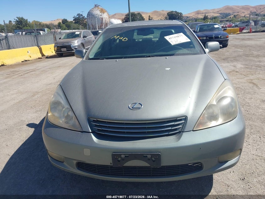 2004 Lexus ES VIN JTHBA30G245039233 IAAI salvage auction — NORMAL WEAR, Clear - Dealer Only (California), sold $500 on 2026-07-30 (photo 6)