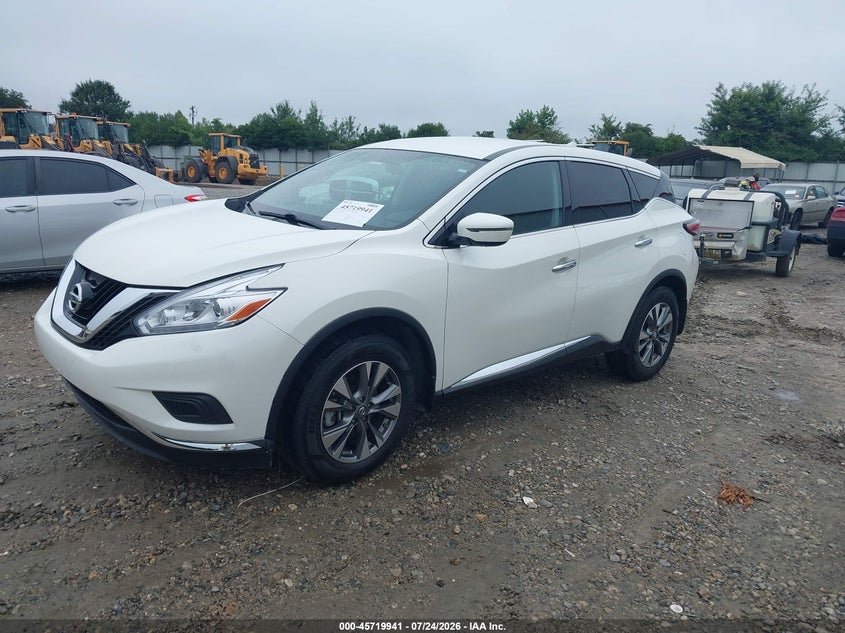 2017 Nissan Murano VIN 5N1AZ2MG4HN180770 IAAI salvage auction — NORMAL WEAR, Repossession Paperwork (Georgia), sold $8,025 on 2026-08-20 (photo 2)