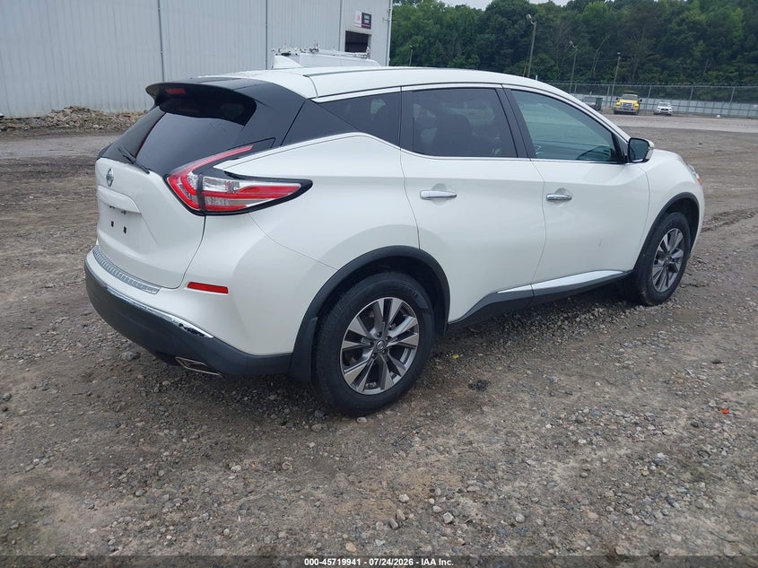 2017 Nissan Murano VIN 5N1AZ2MG4HN180770 IAAI salvage auction — NORMAL WEAR, Repossession Paperwork (Georgia), sold $8,025 on 2026-08-20 (photo 4)