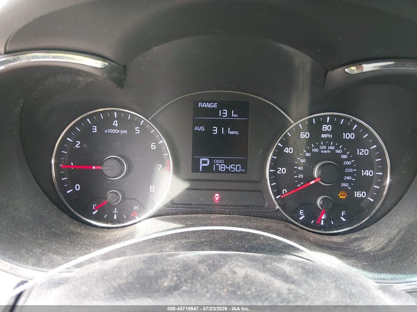 2015 Kia Forte VIN KNAFK4A64F5320557 IAAI salvage auction — NORMAL WEAR, Clear (Virginia), sold $400 on 2026-07-31 (photo 7)