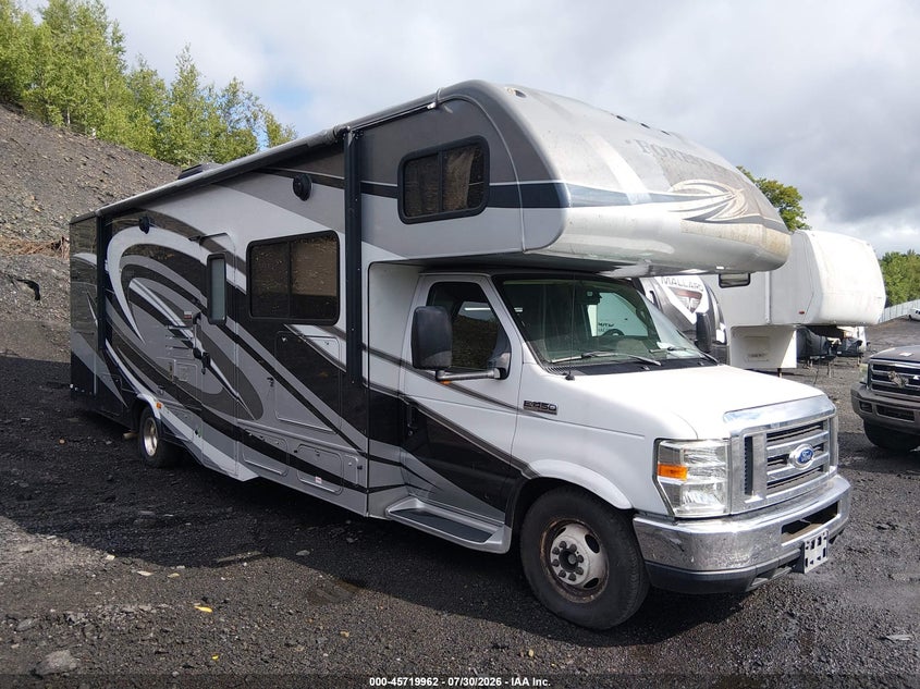 2016 Ford Econoline VIN 1FDXE4FS9GDC16430 IAAI salvage auction — SIDE, Salvage Title, sold $22,000 on 2026-08-25 (photo 1)