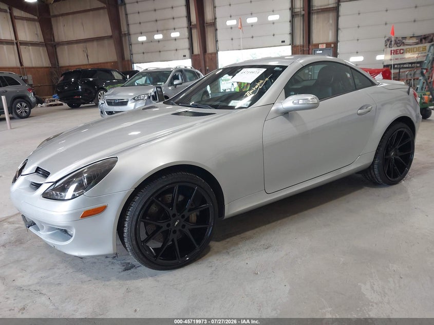 2005 Mercedes-benz Slk-class VIN WDBWK56F35F023191 IAAI salvage auction — MECHANICAL, Clear (New York), sold $925 on 2026-08-05 (photo 2)