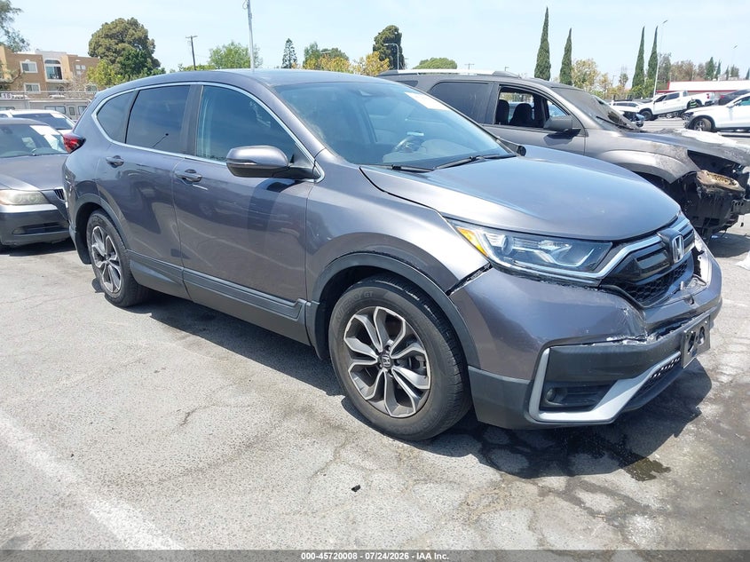 2021 Honda Cr-v VIN 2HKRW2H5XMH670584 — IAAI salvage auction photo
