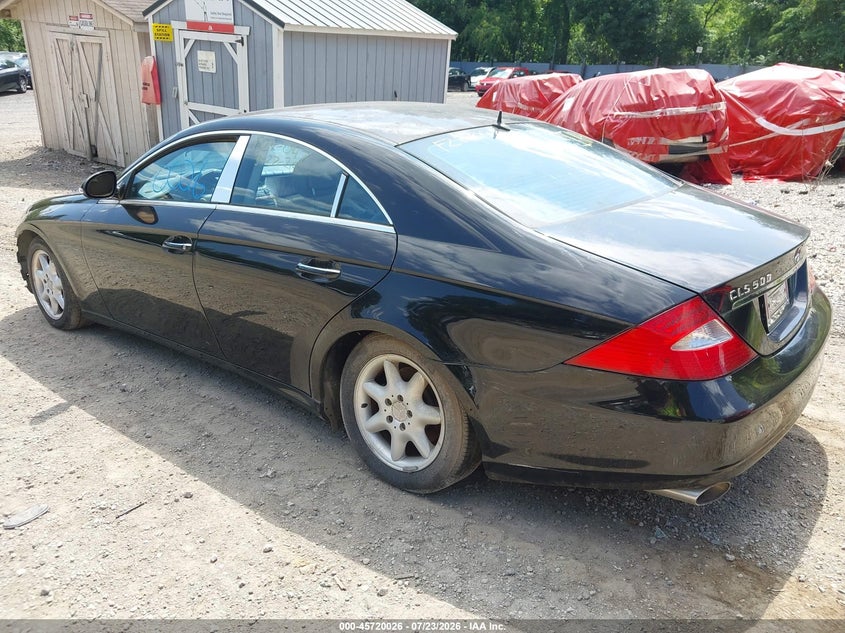 2006 Mercedes-benz Cls-klasse VIN WDDDJ75X26A026749 IAAI salvage auction — NORMAL WEAR, Salvage (Pennsylvania), sold $175 on 2026-07-28 (photo 3)