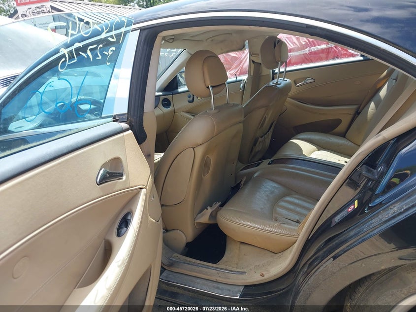 2006 Mercedes-benz Cls-klasse VIN WDDDJ75X26A026749 IAAI salvage auction — NORMAL WEAR, Salvage (Pennsylvania), sold $175 on 2026-07-28 (photo 8)