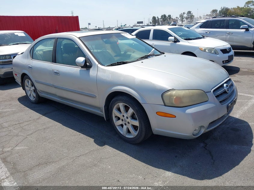 2003 Nissan Maxima VIN JN1DA31A23T415592 IAAI salvage auction — NORMAL WEAR, Clear - Dealer Only (California), sold $125 on 2026-07-30 (photo 1)