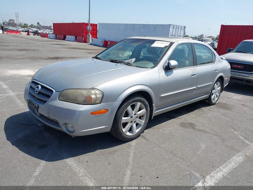 2003 Nissan Maxima VIN JN1DA31A23T415592 IAAI salvage auction — NORMAL WEAR, Clear - Dealer Only (California), sold $125 on 2026-07-30 (photo 2)