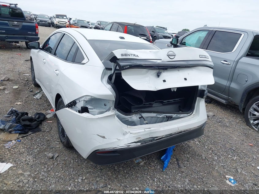 2026 Nissan Sentra VIN 3N1AB9CV6TY271541 IAAI salvage auction — REAR END, Salvage Title, sold $9,300 on 2026-08-20 (photo 6)