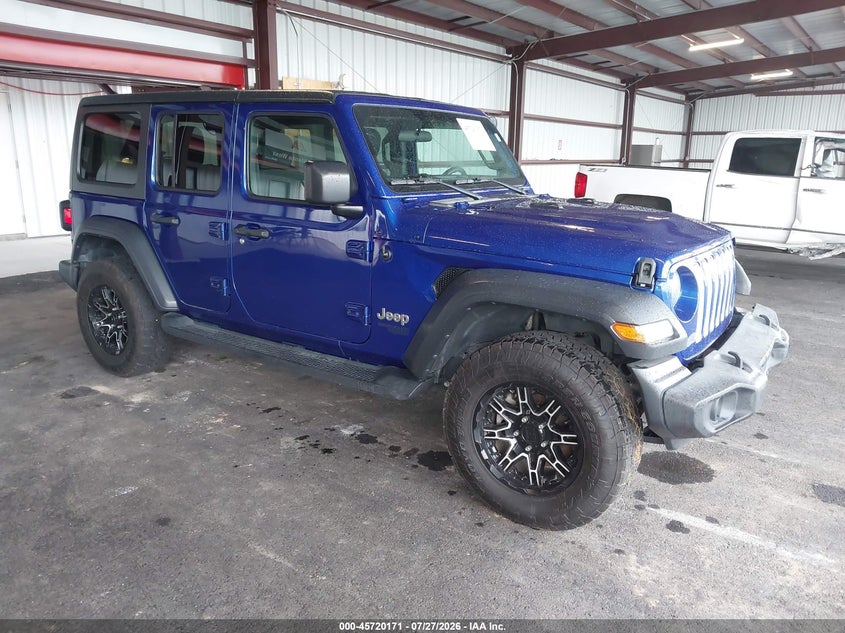 2019 Jeep Wrangler / VIN 1C4HJXDG5KW568888 IAAI salvage auction — FRONT END, Salvage (Georgia), sold $6,400 on 2026-08-20 (photo 1)