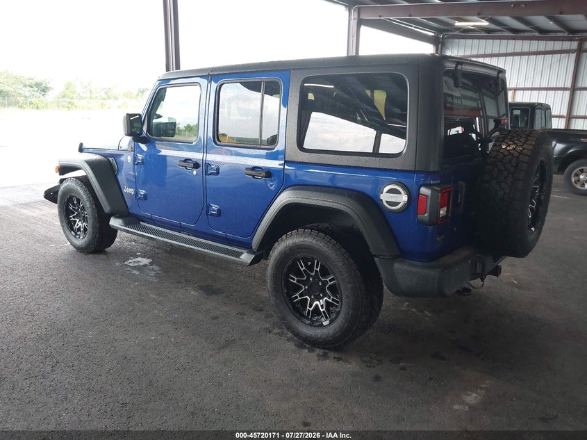 2019 Jeep Wrangler / VIN 1C4HJXDG5KW568888 IAAI salvage auction — FRONT END, Salvage (Georgia), sold $6,400 on 2026-08-20 (photo 3)