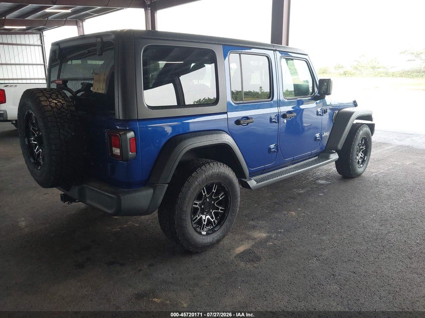 2019 Jeep Wrangler / VIN 1C4HJXDG5KW568888 IAAI salvage auction — FRONT END, Salvage (Georgia), sold $6,400 on 2026-08-20 (photo 4)