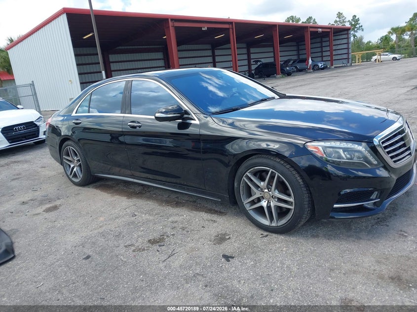 2015 Mercedes-benz S-klasse VIN WDDUG8FB3FA117262 — IAAI salvage auction photo