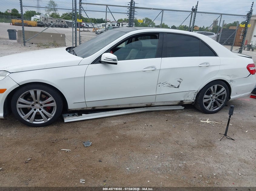 2013 Mercedes-benz E-klasse VIN WDDHF8JB8DA669218 IAAI salvage auction — SIDE, Clear (Wisconsin), sold $1,625 on 2026-08-11 (photo 6)