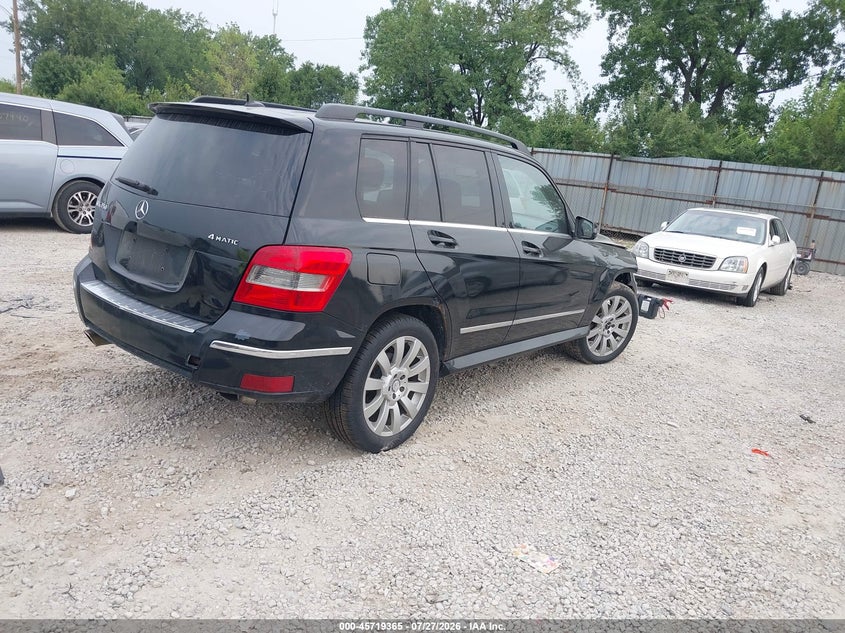 2010 Mercedes-benz Glk-class VIN WDCGG8HB1AF324811 IAAI salvage auction — FRONT END, Salvage (Ohio), sold $1,150 on 2026-08-14 (photo 4)