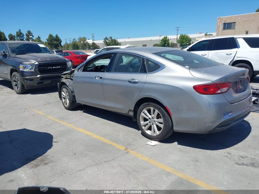 2015 Chrysler 200 VIN 1C3CCCAB8FN702220 IAAI salvage auction — FRONT END, Salvage Title, sold $300 on 2026-08-20 (photo 3)