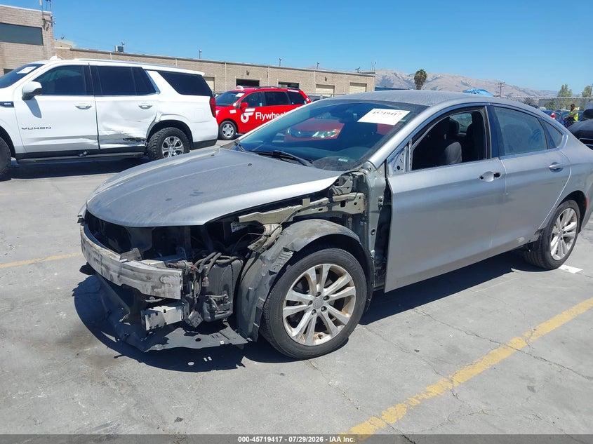 2015 Chrysler 200 VIN 1C3CCCAB8FN702220 IAAI salvage auction — FRONT END, Salvage Title, sold $300 on 2026-08-20 (photo 6)