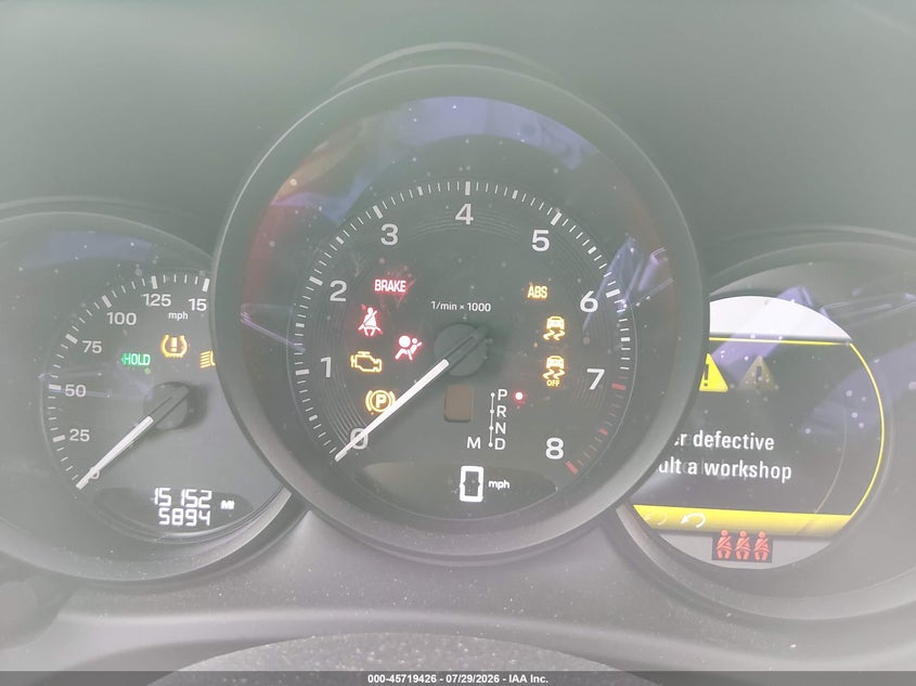 2024 Porsche Macan VIN WP1AA2A58RLB17553 IAAI salvage auction — SIDE, Wait Title, sold $17,450 on 2026-10-05 (photo 7)