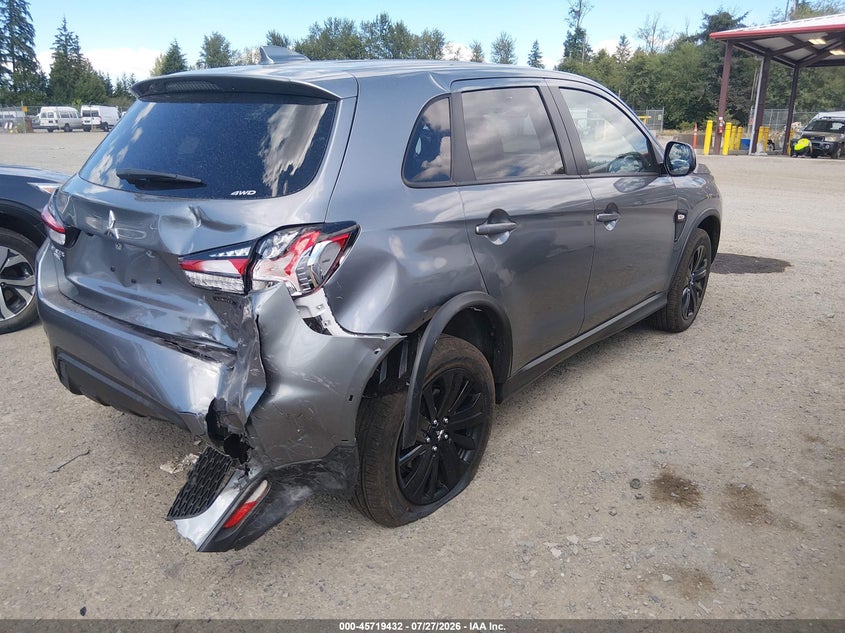 2026 Mitsubishi Outlander VIN JA4ARUAU9TU029071 IAAI salvage auction — REAR END, Enterprise Vehicles Clear Only (Washington), sold $6,500 on 2026-08-01 (photo 4)