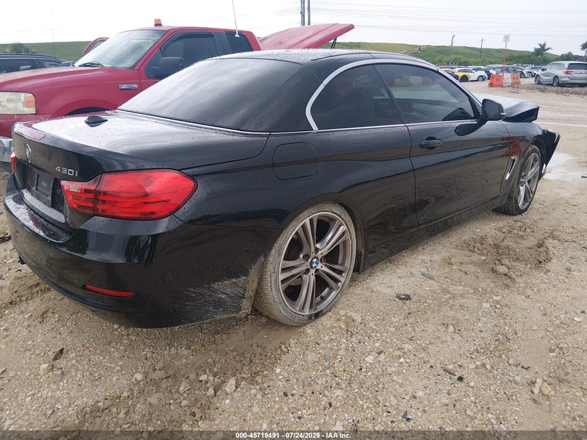 2017 BMW 4er VIN WBA4U7C5XH5D42723 IAAI salvage auction — FRONT END, Wait Title, sold $3,200 on 2026-08-13 (photo 4)