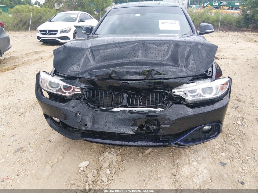 2017 BMW 4er VIN WBA4U7C5XH5D42723 IAAI salvage auction — FRONT END, Wait Title, sold $3,200 on 2026-08-13 (photo 6)