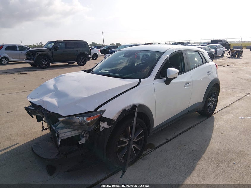 2018 Mazda Cx-3 VIN JM1DKDC72J0329750 IAAI salvage auction — FRONT END, Original (Texas), sold $1,950 on 2026-07-31 (photo 2)