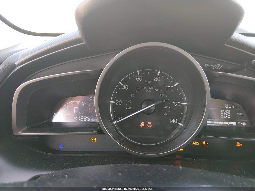 2018 Mazda Cx-3 VIN JM1DKDC72J0329750 IAAI salvage auction — FRONT END, Original (Texas), sold $1,950 on 2026-07-31 (photo 7)