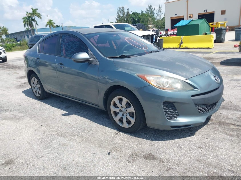 2013 Mazda 3 VIN JM1BL1U70D1705748 IAAI salvage auction — NORMAL WEAR, Wait Title, sold $50 on 2026-07-30 (photo 1)