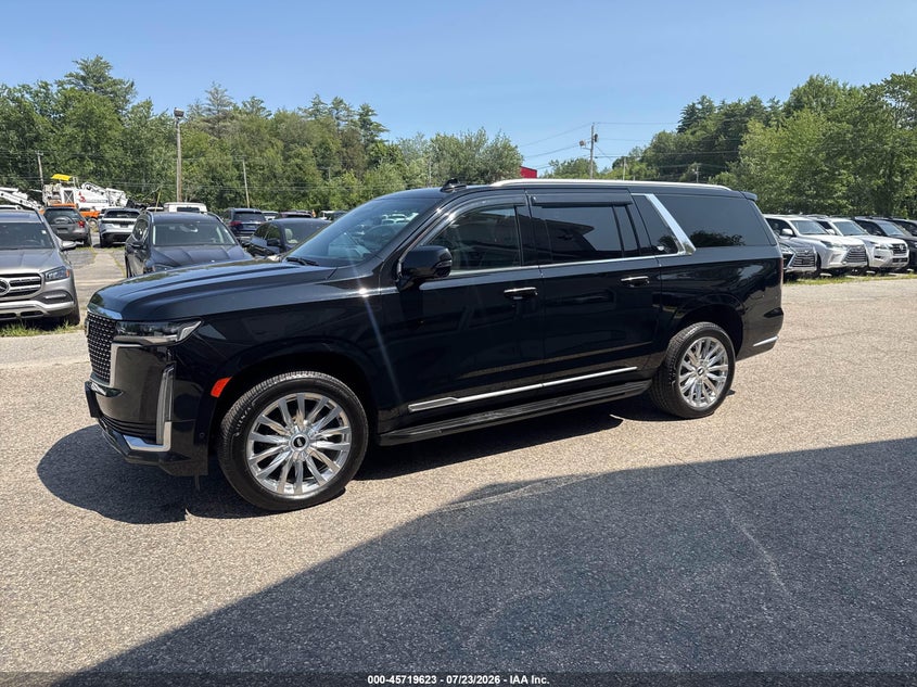 2022 Cadillac Escalade VIN 1GYS4KKL5NR278597 IAAI salvage auction — NORMAL WEAR, Clear (Massachusetts), sold $23,200 on 2026-09-02 (photo 2)