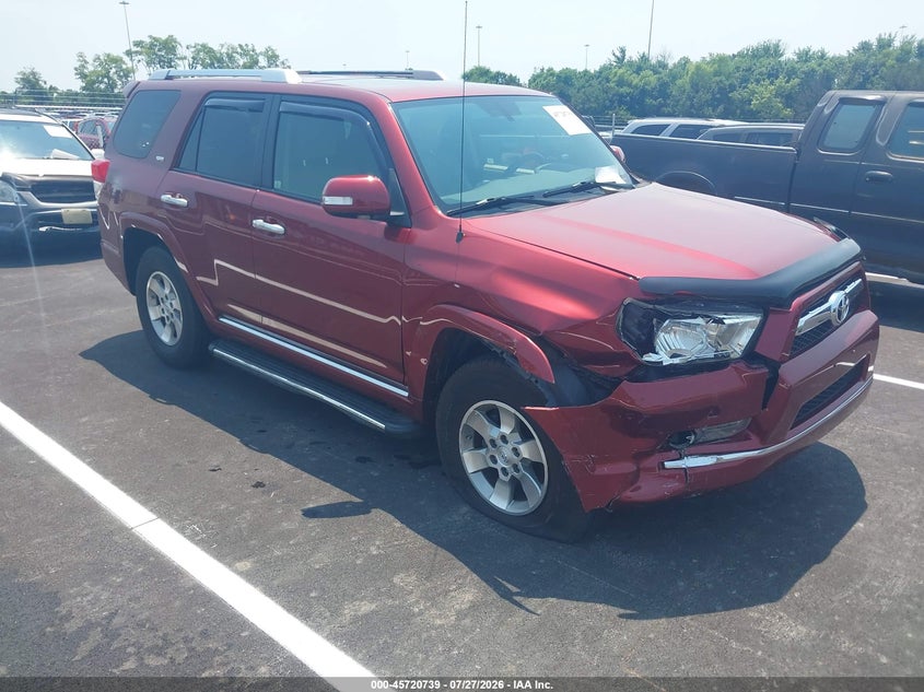 2012 Toyota 4runner VIN JTEBU5JR5C5079983 — IAAI salvage auction photo
