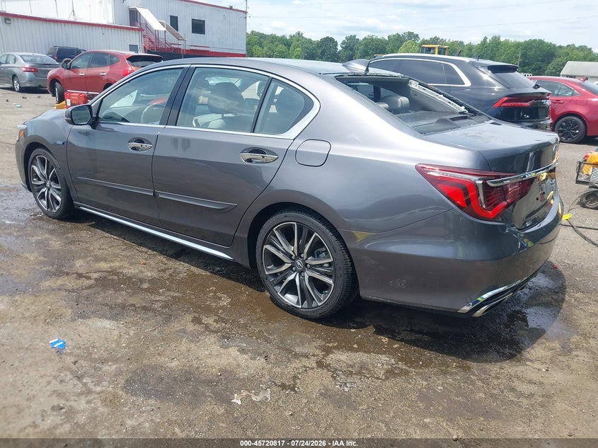 2019 Acura RLX VIN JH4KC2F93KC000169 IAAI salvage auction — ROOF, Salvage Title, sold $10,500 on 2026-08-19 (photo 3)