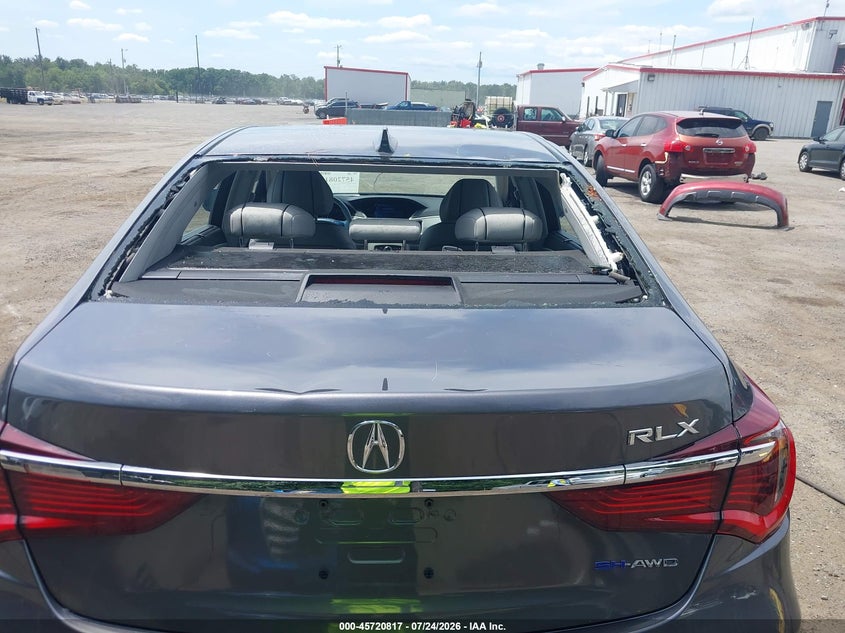 2019 Acura RLX VIN JH4KC2F93KC000169 IAAI salvage auction — ROOF, Salvage Title, sold $10,500 on 2026-08-19 (photo 6)