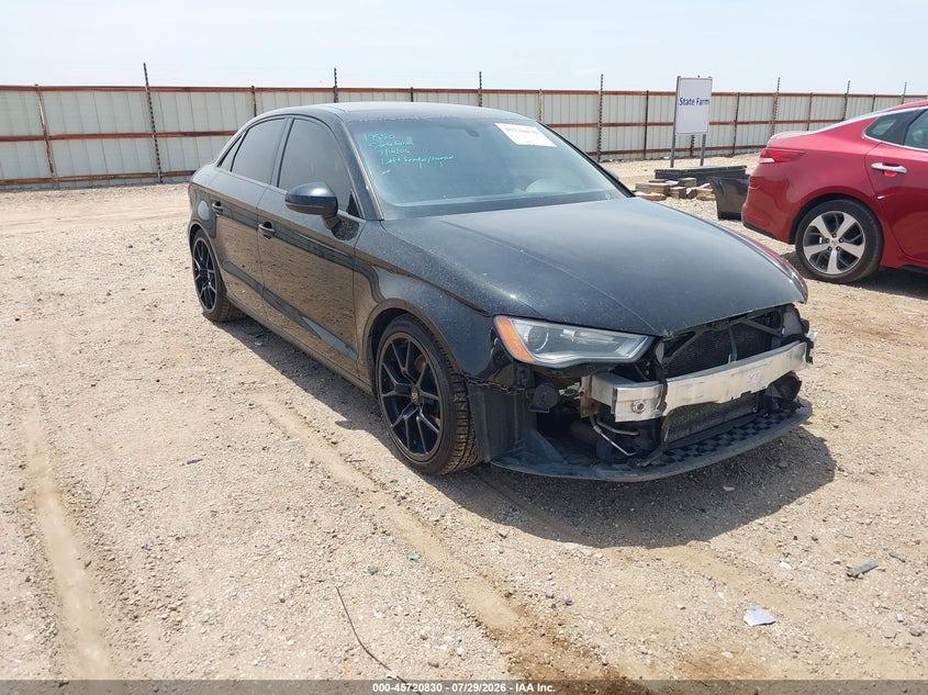 2016 Audi A3 VIN WAUB8GFF4G1064713 IAAI salvage auction — FRONT END, Salvage Title, sold $1,800 on 2026-09-06 (photo 1)