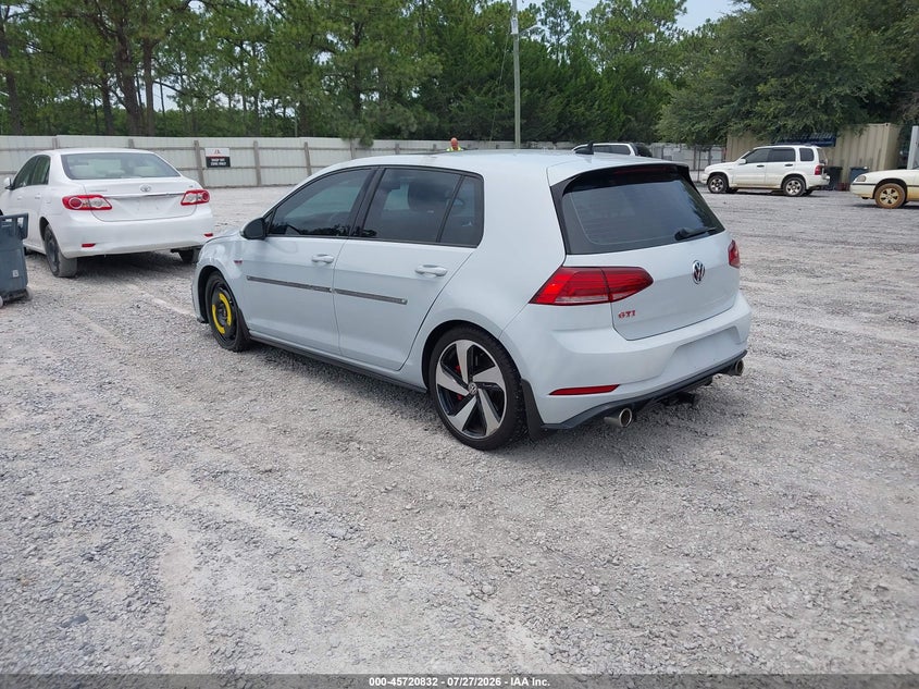 2019 Volkswagen Golf gti VIN 3VW6T7AU3KM002379 IAAI salvage auction — NORMAL WEAR, Salvage Title, sold $10,600 on 2026-08-20 (photo 3)