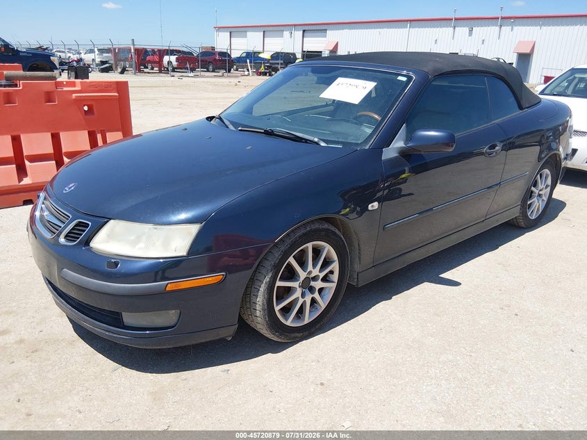 2004 Saab 9-3 VIN YS3FD79Y646005019 IAAI salvage auction — NORMAL WEAR, Clear (Kansas), sold $275 on 2026-08-14 (photo 2)