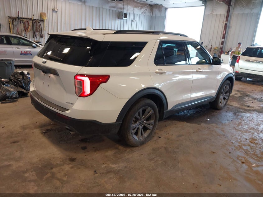 2022 Ford Explorer VIN 1FMSK8DH5NGC05096 IAAI salvage auction — FRONT END, Wait Title, sold $10,300 on 2026-09-01 (photo 4)