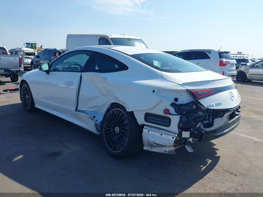 2026 Mercedes-benz Cle-klasse VIN W1KMJ4HB9TF107857 IAAI salvage auction — LEFT SIDE, Wait Title, sold $32,750 on 2026-09-15 (photo 3)