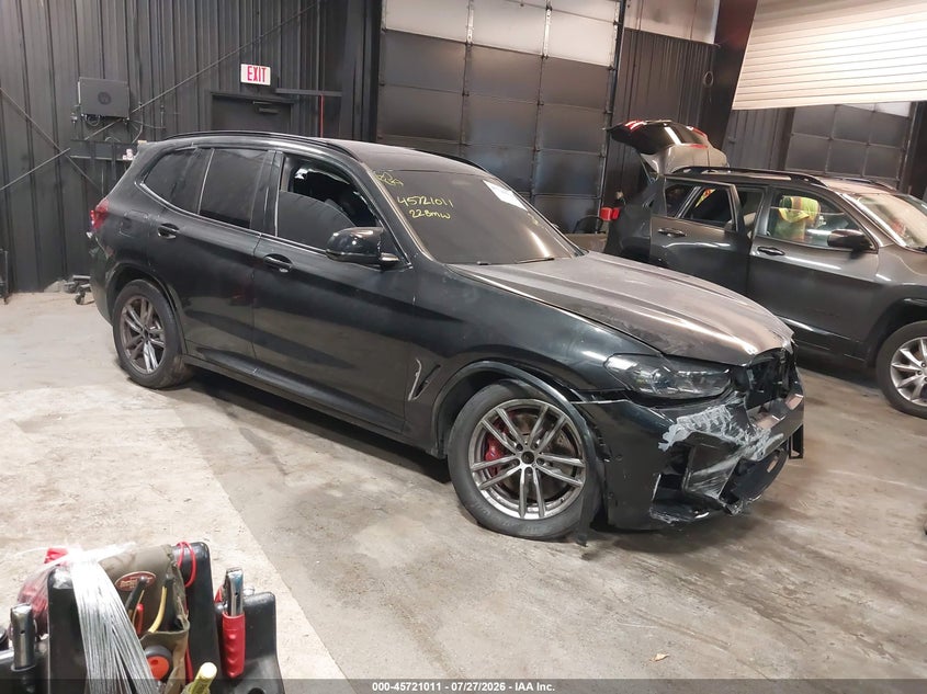 2022 BMW X3 m VIN 5YM13EC08N9L34971 — IAAI salvage auction photo