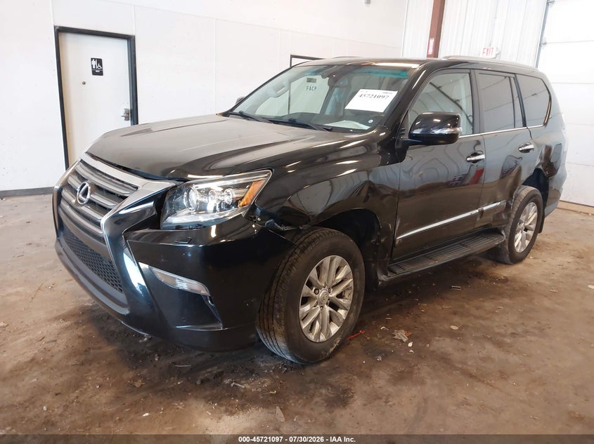 2015 Lexus Gx VIN JTJBM7FX2F5091307 IAAI salvage auction — LEFT SIDE, Clear (Michigan), sold $12,150 on 2026-08-25 (photo 2)