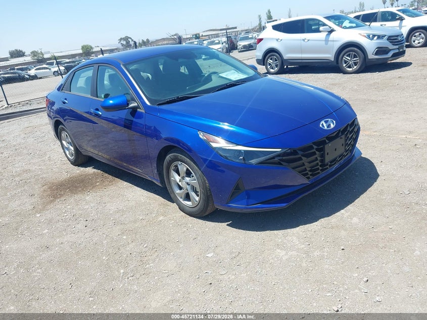 2021 Hyundai Elantra VIN 5NPLL4AG2MH049412 — IAAI salvage auction photo