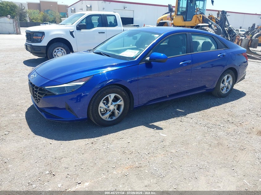 2021 Hyundai Elantra VIN 5NPLL4AG2MH049412 IAAI salvage auction — NORMAL WEAR, SF97 (California), sold $14,000 on 2026-08-25 (photo 2)