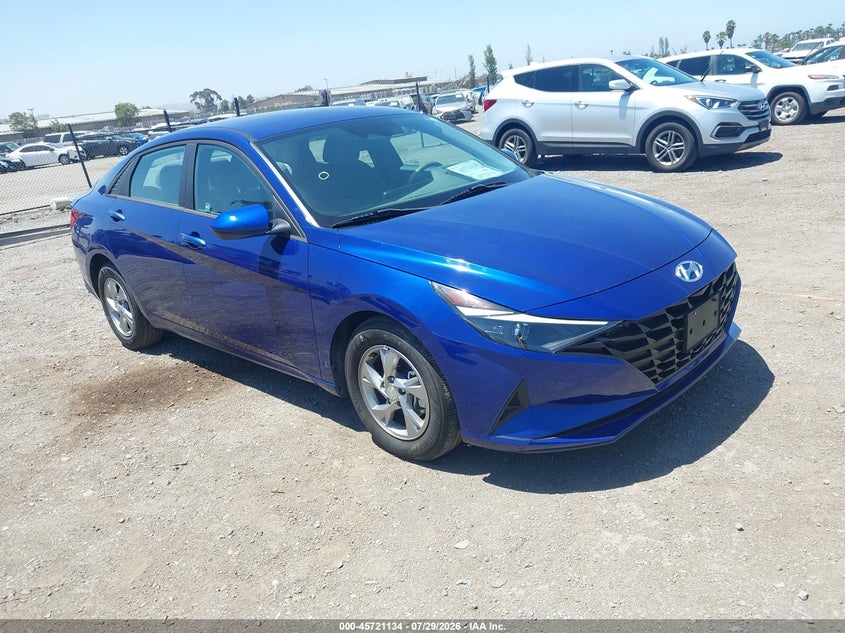 2021 Hyundai Elantra VIN 5NPLL4AG2MH049412 IAAI salvage auction — NORMAL WEAR, SF97 (California), sold $14,000 on 2026-08-25 (photo 6)