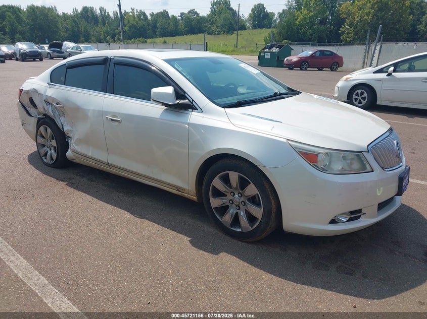 2012 Buick Lacrosse VIN 1G4GH5E33CF212444 IAAI salvage auction — RIGHT SIDE, Wait Title, sold $300 on 2026-08-27 (photo 1)