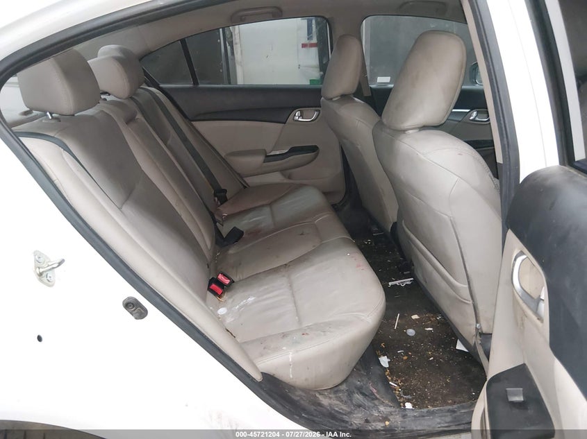 2014 Honda Civic VIN 19XFB2F90EE228231 IAAI salvage auction — SIDE, Salvage Title, sold $3,600 on 2026-08-23 (photo 8)