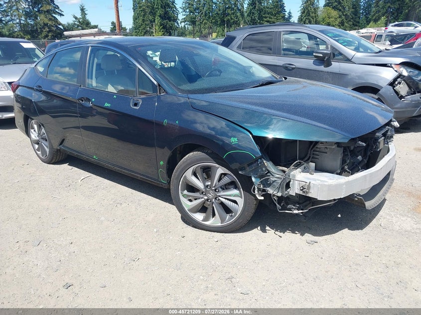 2018 Honda Clarity VIN JHMZC5F31JC008474 IAAI salvage auction — FRONT END, Bill Of Sale (Washington), sold $3,450 on 2026-08-07 (photo 1)